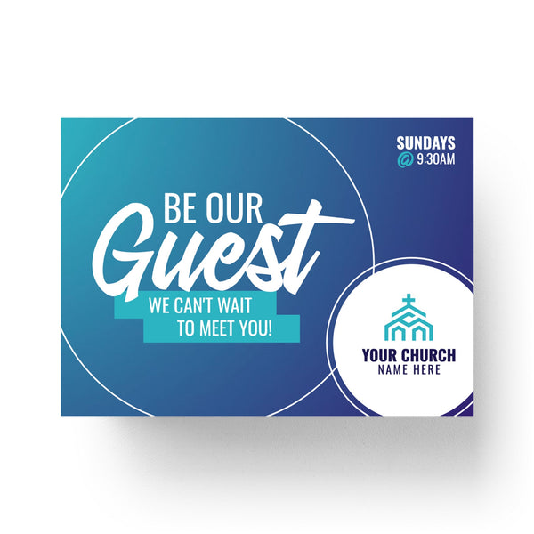 Soft Blue - Small EDDM Mailer