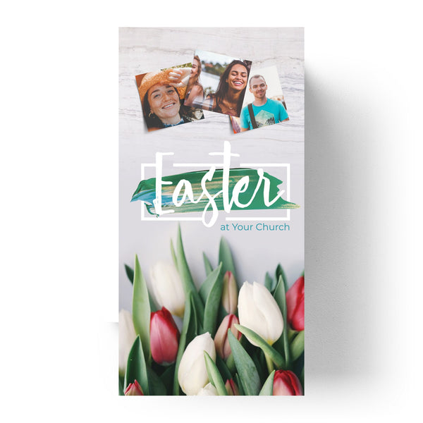 Easter Tulips and Paint - Large EDDM Mailer