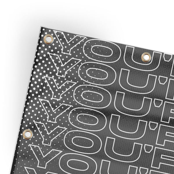 Halftone - Vertical Banner