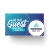 Soft Blue - Mini Invitation Card