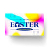 Easter Neon - Mini Invitation Card