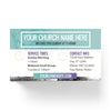 Be Our Guest Circle Gradient - Mini Invitation Card