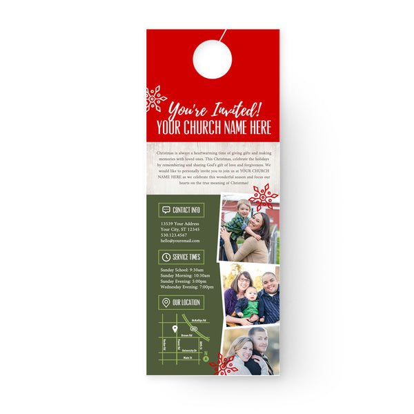 Celebrate Christmas - Door Hanger