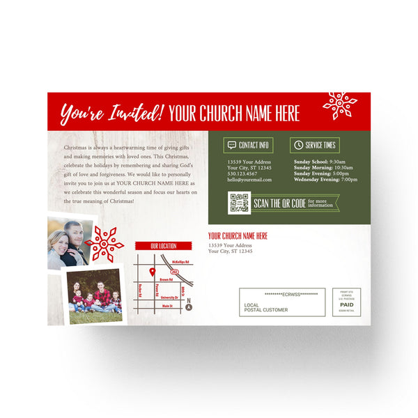 Celebrate Christmas - Small EDDM Mailer