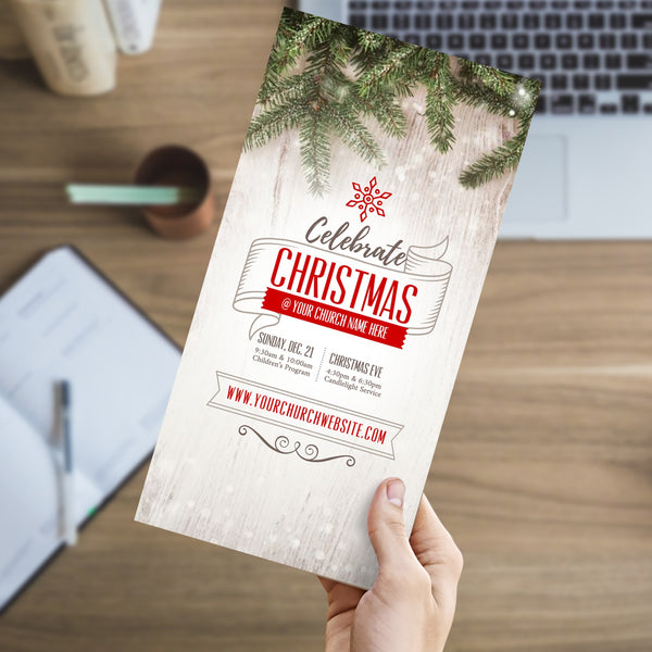 Celebrate Christmas - Large EDDM Mailer