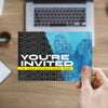 Halftone - Standard Invitation Card