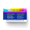 Easter Neon - Mini Invitation Card
