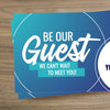 Soft Blue - Mini Invitation Card
