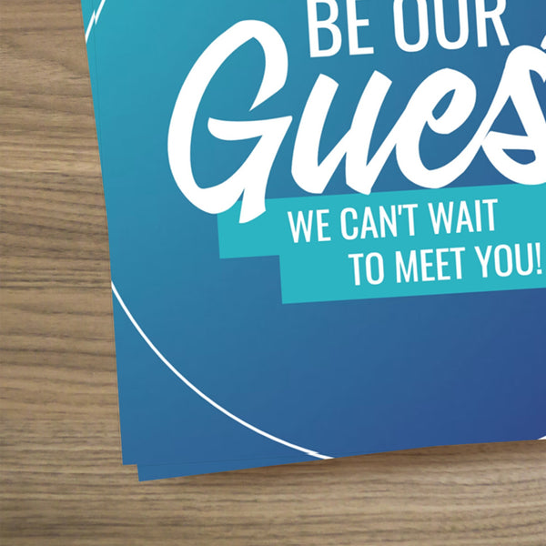 Soft Blue - Small EDDM Mailer