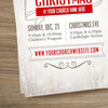 Celebrate Christmas - Mini Invitation Card