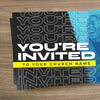 Halftone - Mini Invitation Card