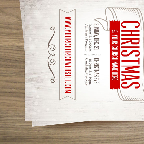 Celebrate Christmas - Standard Invitation Card
