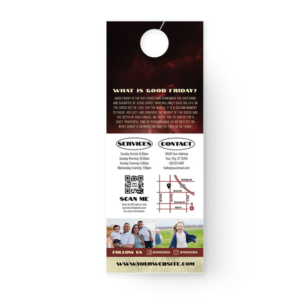 Good Friday - Door Hanger