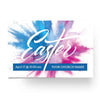Easter Color Burst - Standard Invitation Card