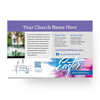 Easter Color Burst - Standard Invitation Card
