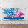 Easter Color Burst - Horizontal Banner