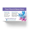 Easter Color Burst - Mini Invitation Card