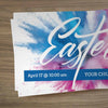 Easter Color Burst - Mini Invitation Card