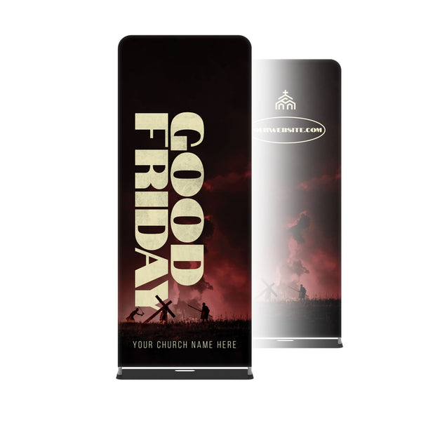 Good Friday - Fabric Sleeve Banner