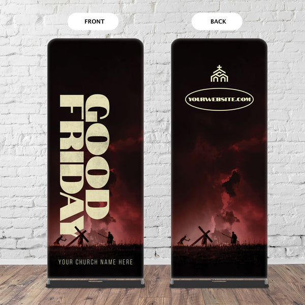 Good Friday - Fabric Sleeve Banner