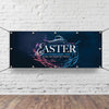 Blue Easter Crown - Horizontal Banner