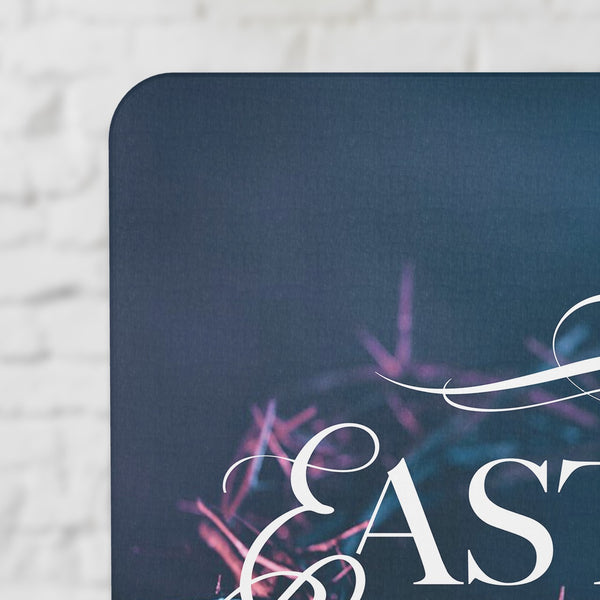 Blue Easter Crown - Large Fabric Sleeve Display