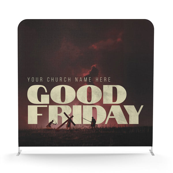 Good Friday - Large Fabric Sleeve Display