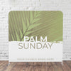 Palm Sunday - Large Fabric Sleeve Display