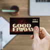 Good Friday - Mini Invitation Card