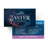 Blue Easter Crown - Mini Invitation Card