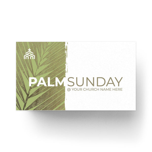 Palm Sunday - Mini Invitation Card