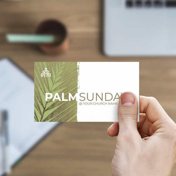 Palm Sunday - Mini Invitation Card