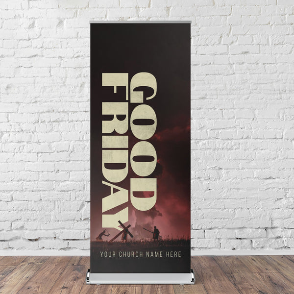 Good Friday - Retractable Banner