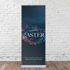 Blue Easter Crown - Retractable Banner