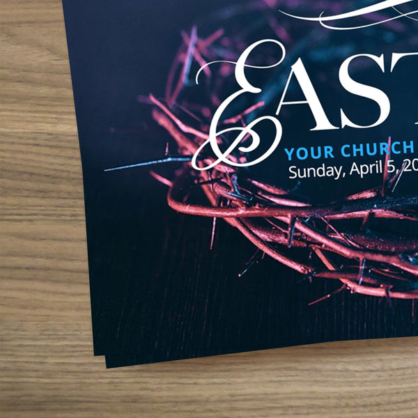 Blue Easter Crown - Small EDDM Mailer