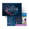 Blue Easter Crown - Standard Invitation Card