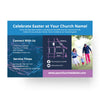 Blue Easter Crown - Standard Invitation Card