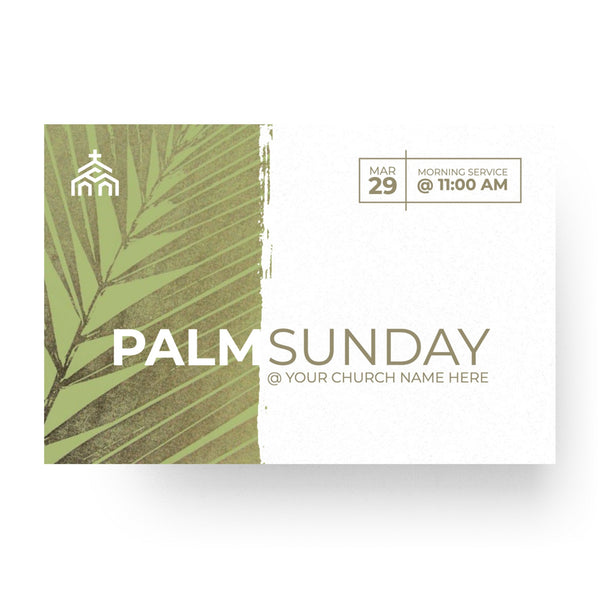 Palm Sunday - Standard Invitation Card