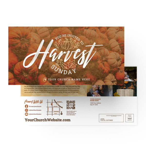 Harvest Sunday - Large EDDM Mailer
