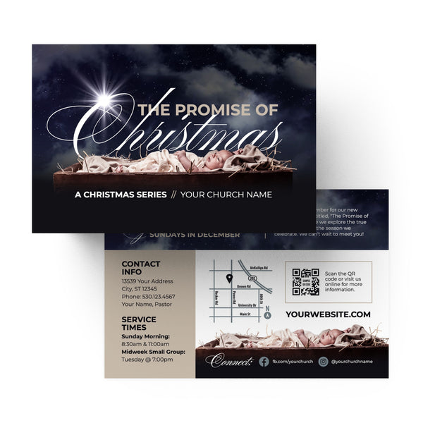 The Promise of Christmas - Standard Invitation Card