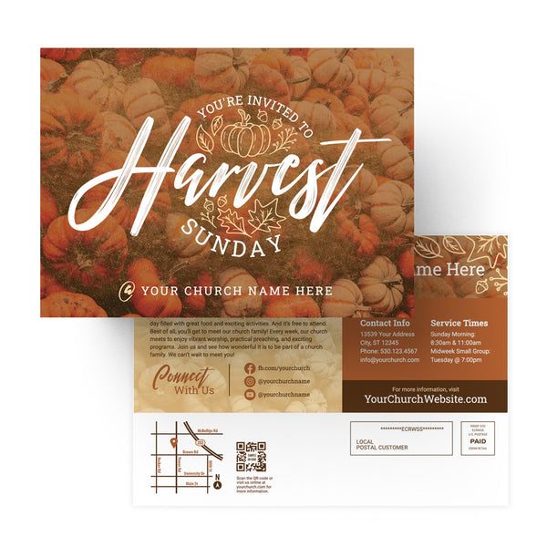Harvest Sunday - Small EDDM Mailer