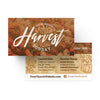 Harvest Sunday - Mini Invitation Card