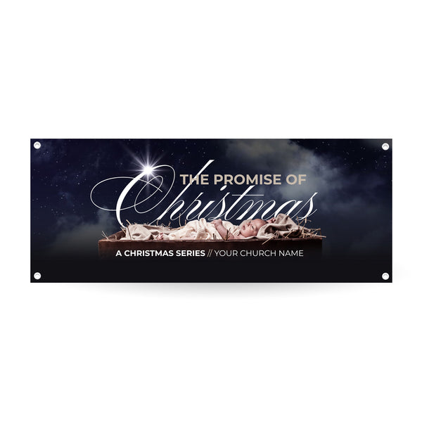The Promise of Christmas - Horizontal Banner