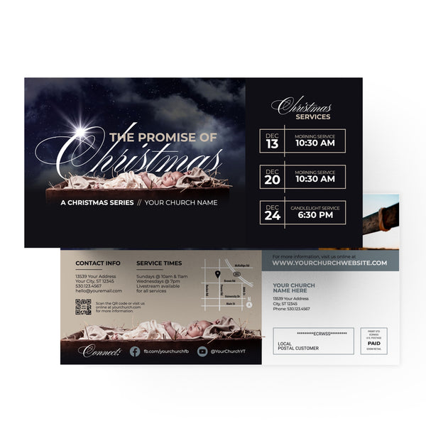 The Promise of Christmas - Large EDDM Mailer