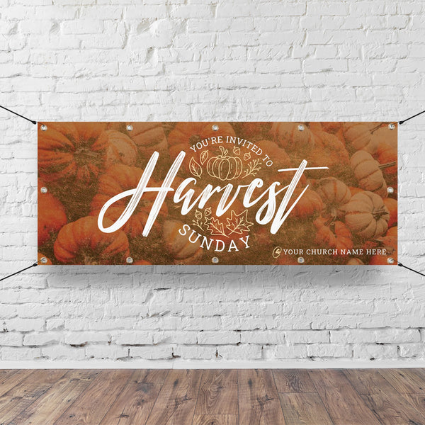 Harvest Sunday - Horizontal Banner