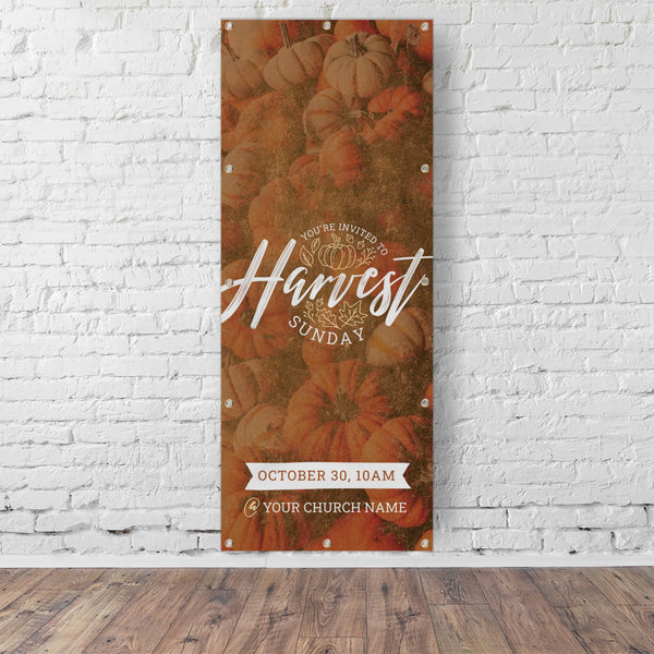 Harvest Sunday - Vertical Banner