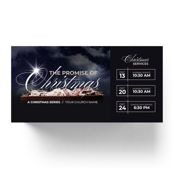 The Promise of Christmas - Large EDDM Mailer