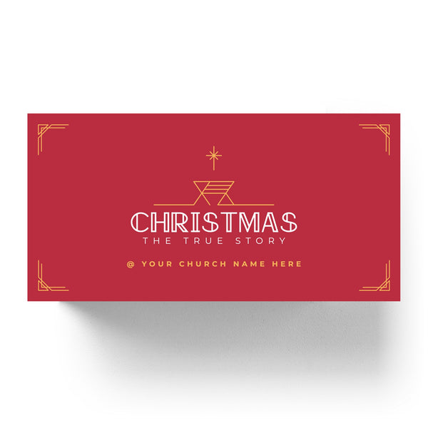 Christmas The True Story - Large EDDM Mailer