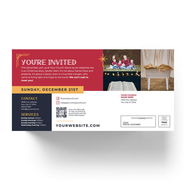 Christmas The True Story - Large EDDM Mailer