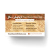 Harvest Sunday - Mini Invitation Card